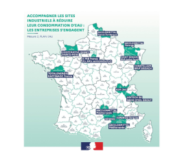 L'Etat s'engage à réduire la consommation d'eau de 50 sites industriels.