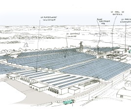 Un hub énergétique vert sur le site des Fonderies du Poitou avec le soutien de la Région Nouvelle-Aquitaine