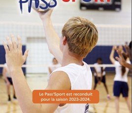 Le Pass’Sport est reconduit pour la saison 2023-2024