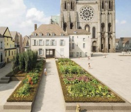 Le projet de réaménagement du cloître Notre-Dame prévoit la création d’un grand équipement culturel et touristique