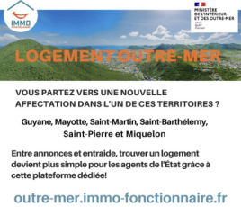 Une plateforme logement conçue pour simplifier la mutation des agents dans les territoires d'Outre-Mer