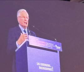 Michel Barnier, Premier ministre clôture le 106e Congrès des maires