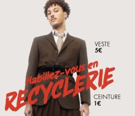 le Grand-Orly Seine Bièvre lance une nouvelle campagne de communication dédiée au réemploi. Intitulée « Habillez-vous en recyclerie »