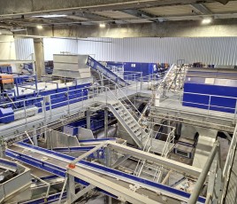 À Dreux, le centre de tri de SITREVA fait peau neuve. 