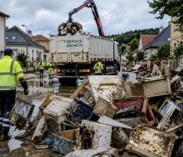 Déchets post-inondation : l’Astee et le CEPRI publient un guide pour aider les territoires à rebondir