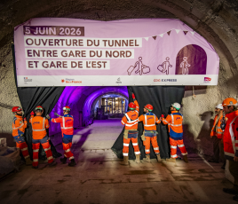 Le percement du futur tunnel reliant les gares du Nord et de l’Est ouvre la voie à une nouvelle fluidité pour les centaines de milliers de voyageurs