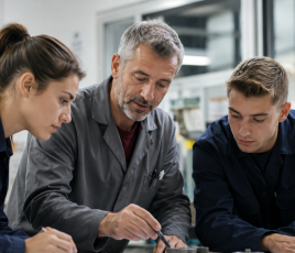 En 2025, 21 450 nouveaux contrats d'apprentissage ont été signés dans la fonction publique, soit 11,5 % de moins qu'en 2024
