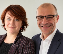 Delphine Séné et Franck Dupuis, associés au cabinet de conseil Alenium