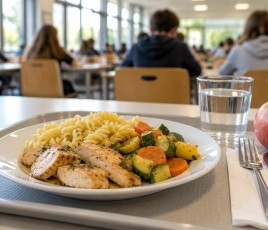 Avec « De producteurs et de saveurs », le Département de l’Yonne consacre un euro par élève et par repas concerné à l’achat de produits locaux, cuisinés par les équipes de restauration de 28 collèges