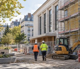 La rénovation des équipements publics illustre les investissements engagés par les collectivités pour accompagner la transition écologique