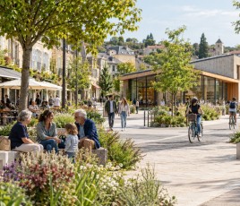 Commerces de proximité, services publics, espaces végétalisés et lieux de rencontre : le rapport place la qualité de la vie quotidienne au cœur de l’aménagement des territoires de demain.
