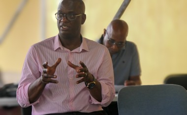 Michel-Ange Jérémie, président de la l'Association des maires de Guyane et Maire de Sinnamary