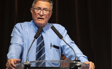 René Régnault, Président du CNAS lors du 57ème congrès qui s’est tenu à Chambéry les 6 et 7 juin derniers