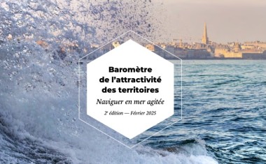 Baromètre de l’attractivité des territoires 2025, publié par SCET et Ancoris