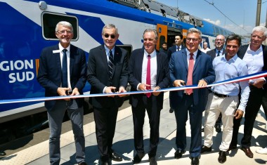 la Région Provence-Alpes-Côte d’Azur a inauguré le 30 juin sa nouvelle offre ferroviaire