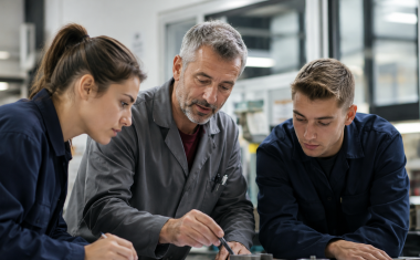 En 2025, 21 450 nouveaux contrats d'apprentissage ont été signés dans la fonction publique, soit 11,5 % de moins qu'en 2024