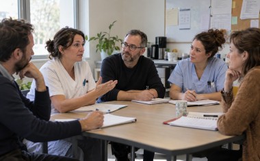 Discuter des difficultés du quotidien permet aux équipes de construire des solutions concrètes pour améliorer l’organisation et les conditions de travail