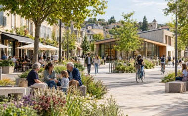 Commerces de proximité, services publics, espaces végétalisés et lieux de rencontre : le rapport place la qualité de la vie quotidienne au cœur de l’aménagement des territoires de demain.
