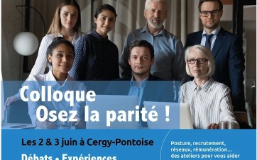 Colloque « Osez la parité ! » à Cergy les 2 et 3 juin