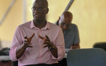 Michel-Ange Jérémie, président de la l'Association des maires de Guyane et Maire de Sinnamary