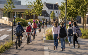Écomobilité scolaire : la rue reste à conquérir »