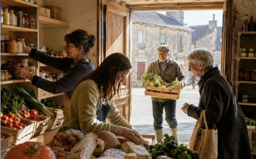 Portées par les habitants, les épiceries participatives rapprochent les produits locaux des consommateurs tout en recréant un lieu de rencontre au cœur des villages